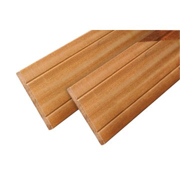 Twee schuttingplanken hardhout Bangkirai 180cm (16x145mm)