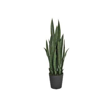 Kunstplanten Sansevieria vrouwentong 105cm groen