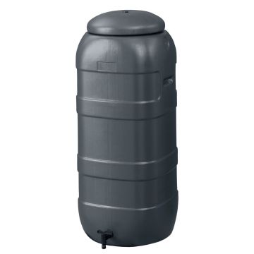 Regentonne 100 liter Anthrazit