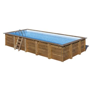 Piscine bois 815x420x146cm