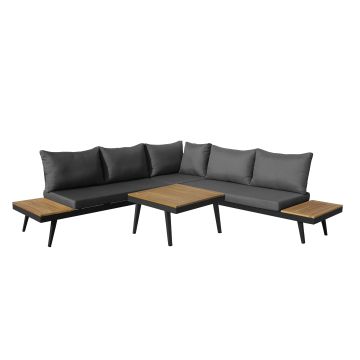 Aluminium loungeset Costa 5 personen