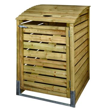 Kliko ombouw container ombouw klikoberging klikokast containerberging enkel 80x122x90cm