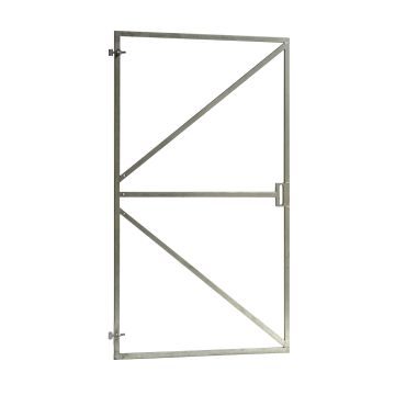 Poortframe tuinpoort verstelbaar met slotkast 100x155cm