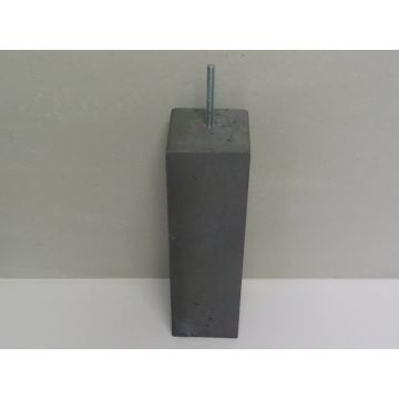 Concrete base high model with facet 170x170mm