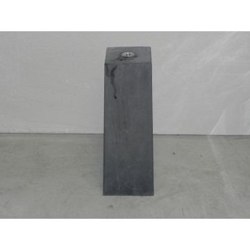 Concrete base high model post holder with anchor garden veranda roof 150x150mm