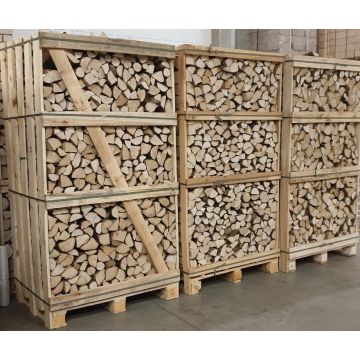 Haardhout openhaardhout ovengedroogd beuken 1x1x1,8m 33cm