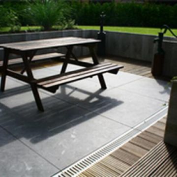 Terrassenplatte Bodenplatte Bluestone 50x50x3cm