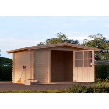 Gartenhaus Cube mit Holzboden 2x2m