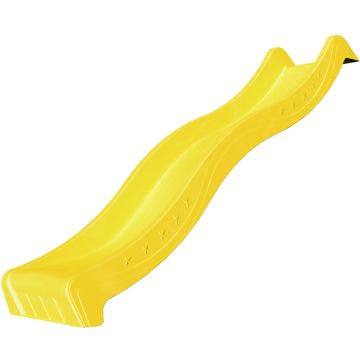 Toboggan jaune balançoire portique 220cm