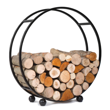 Kaminholzregal Holzlagerung Daisy ø80cm