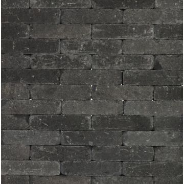 Cobblestones black tumbled 20x5x6cm (m2)