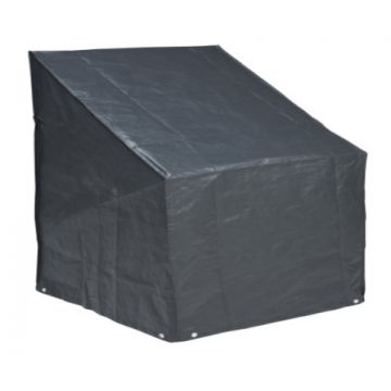 Beschermhoes tuinmeubelen voor stapelstoelen 68x68x110cm