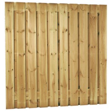 Houten schutting 21 planks 180x180cm