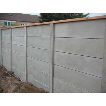 Beton schutting basic grijs