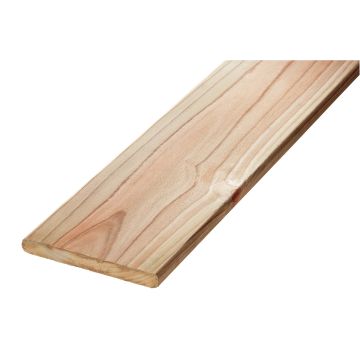 Schuttingplank 200cm grenen geimpregneerd (17x140mm)