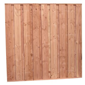 Houten schutting Douglas 180x180cm 17 planks zichtdicht