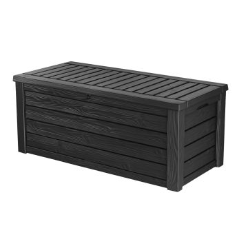 Kissenbox schwarz 155x64,4x72,4cm