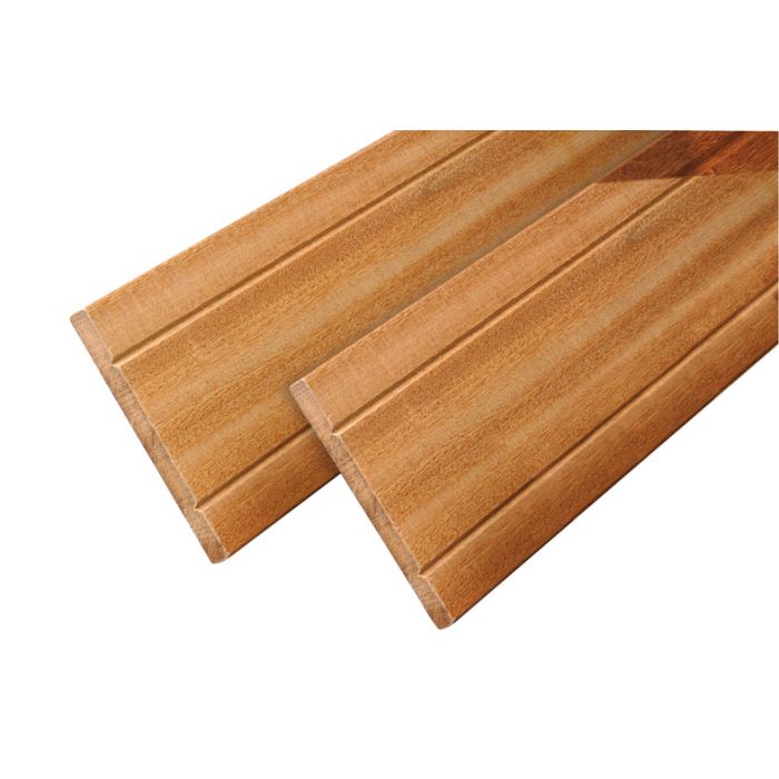 Planche pour cloture bois exotique Bangkirai 365cm (16x145mm)