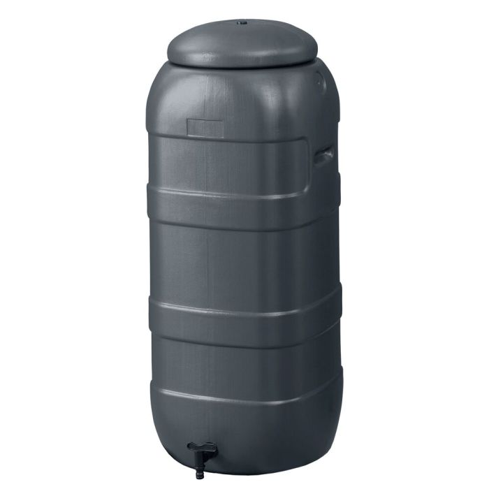 Recuperateur d'eau de pluie baril de pluie 100 ltrs anthracite