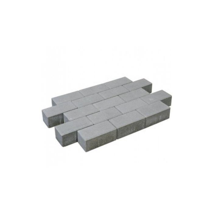 Brick pavers grey 21x10,5x8cm (m2)