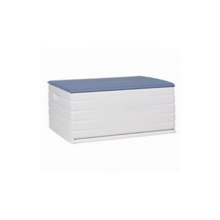 Kissenbox blau 120x61x53cm