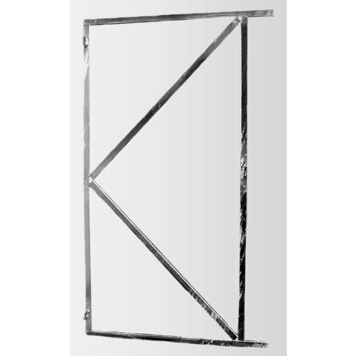 Poortframe tuinpoort vast 90x155cm