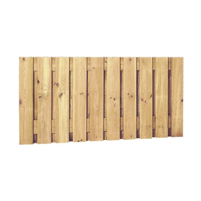 Houten schutting tuinscherm 180x90cm