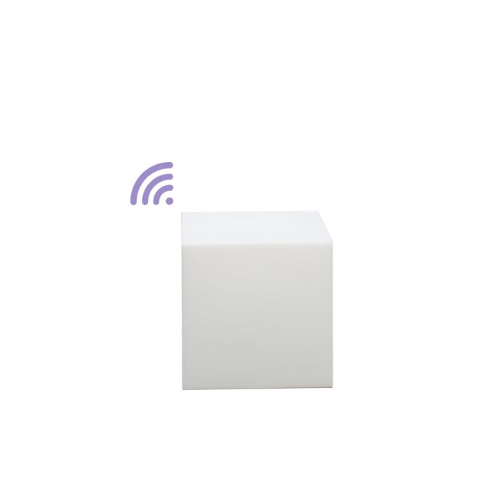 Cubo iluminado con amplificador Wifi 43x43x43cm