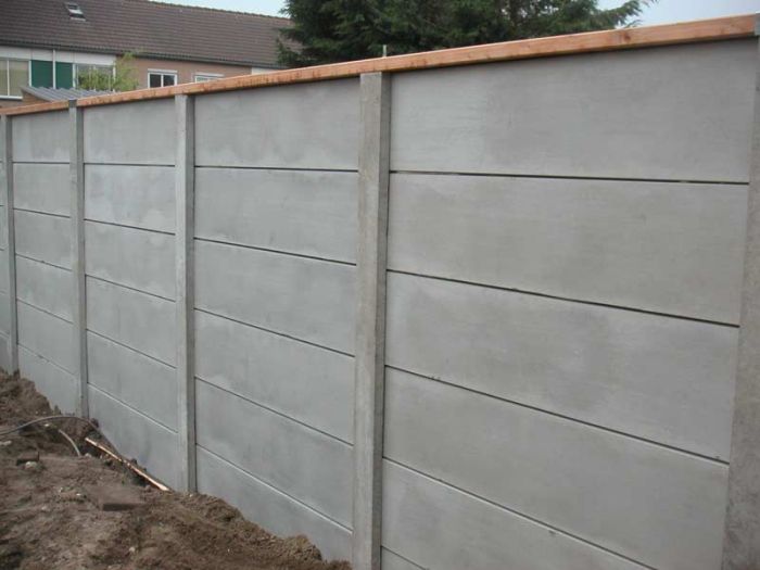 Beton grijs enkelzijdig 200x193cm kopen? | ✓ prijs!