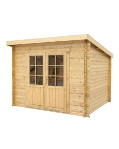 Gartenhaus Blockbohlenhaus Heywood 3x2m