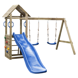 Wooden playground set swingset Marta 