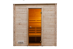 Sauna binnensauna 205x168cm / 40mm